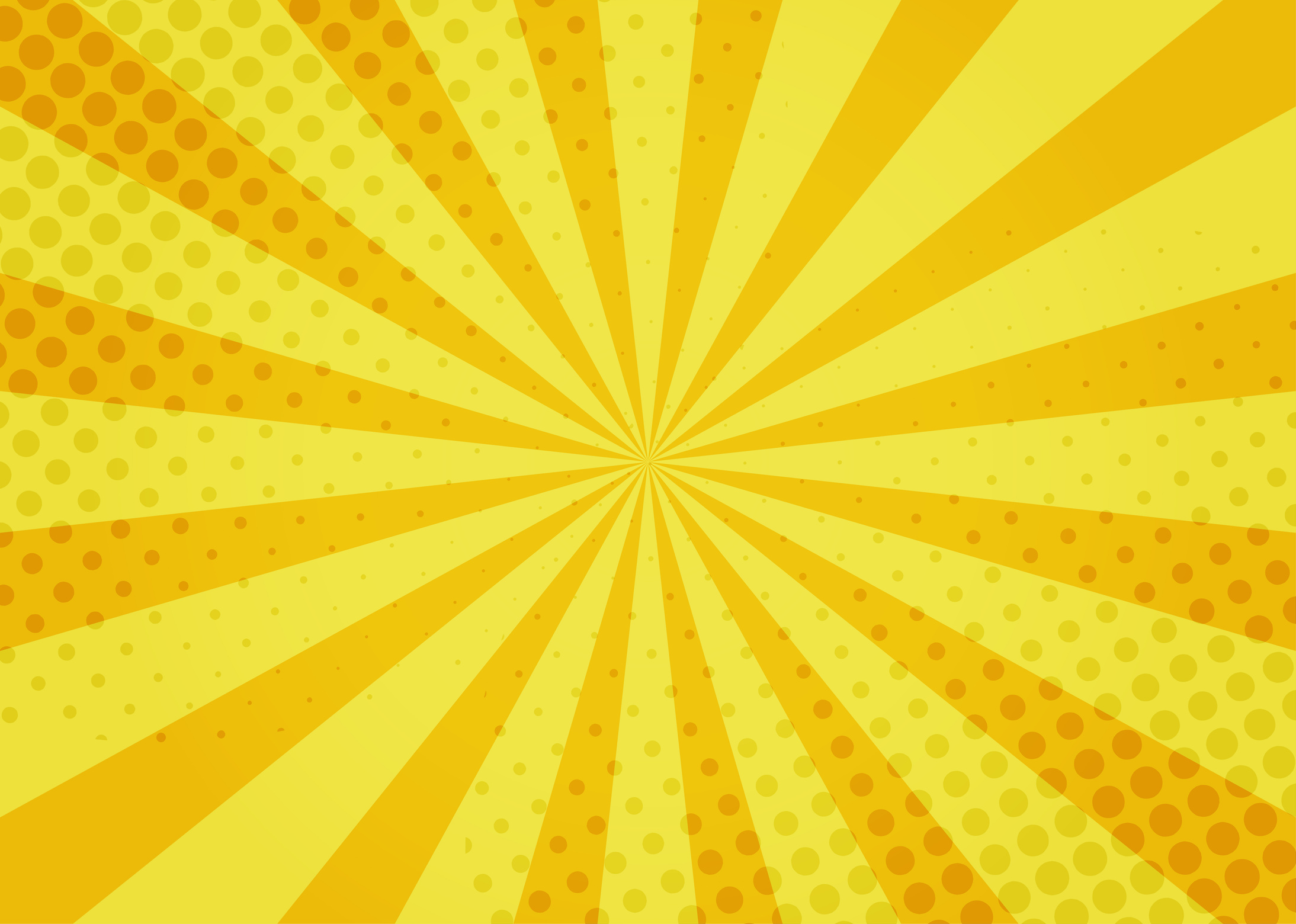 comic yellow background.